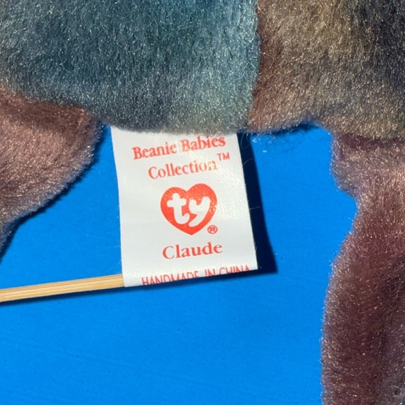 Ty Beanie Baby Claude - Picture 4 of 5